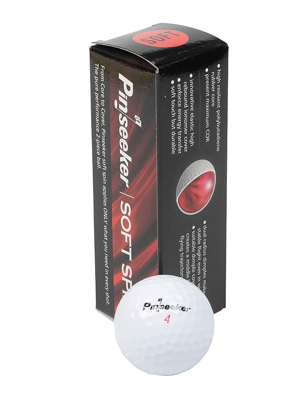 PINSEEKER Soft Spin golfpallot, 3 kpl - Golf - 10105491491 - 0