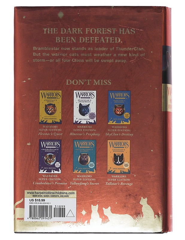 Warriors Super Edition: Bramblestar's Storm - Hunter, Erin - Fantasia- ja scifi - 10105491502 - 1