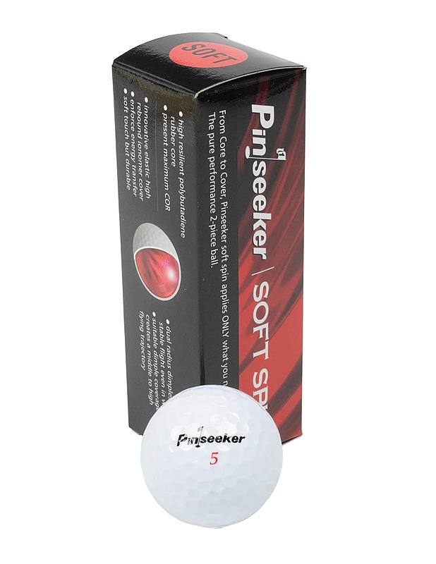 PINSEEKER Soft Spin golfpallot, 3 kpl - Golf - 10105491585 - 0