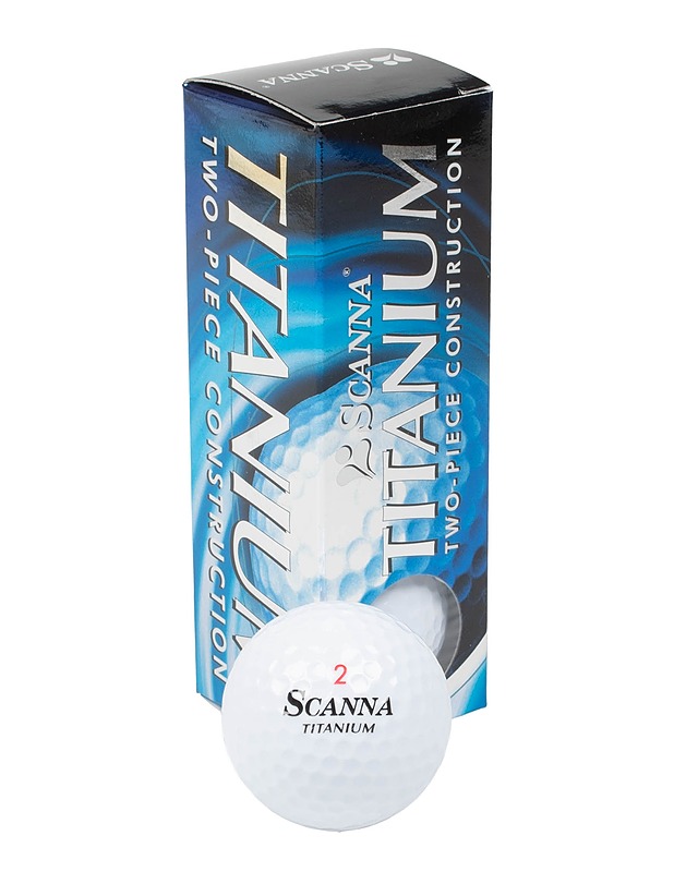 SCANNA Titanium golfpallot, 3 kpl - Golf - 10105491595 - 0