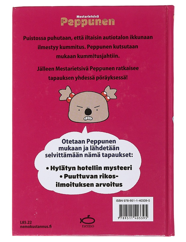 Mestarietsivä Peppunen : hylätyn hotellin mysteeri - Troll - Lastenkirjat - 10105491610 - 1