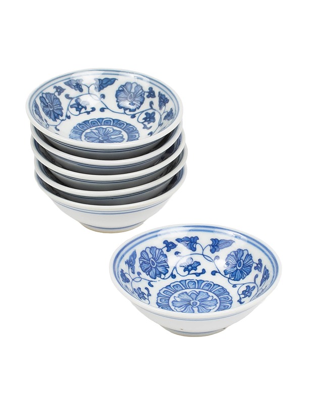 Posliini tarjoilulautaset, 6 kpl - Lautaset ja kulhot - 10105491669 - 0