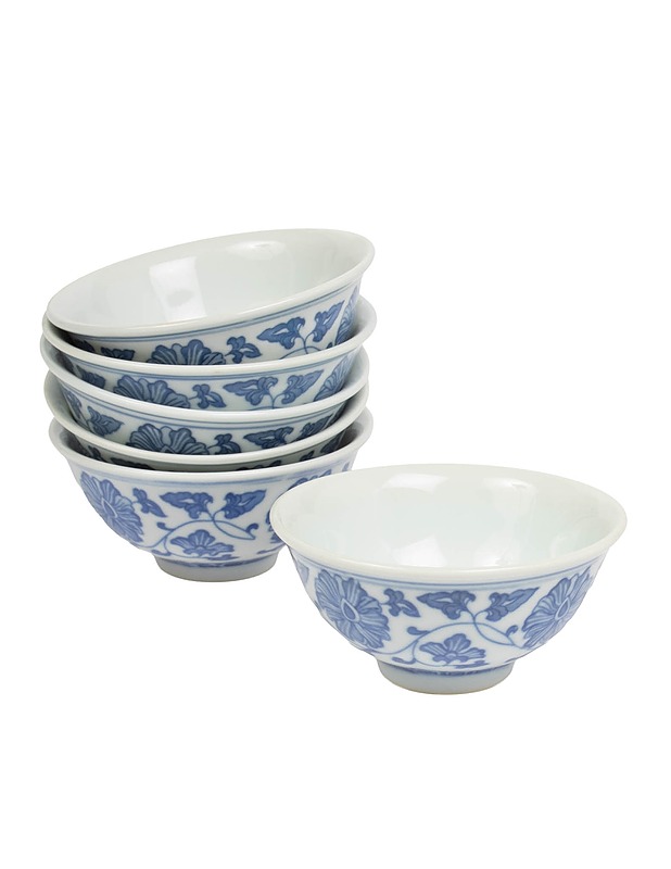 Posliinikulhot, 6 kpl - Lautaset ja kulhot - 10105491674 - 0