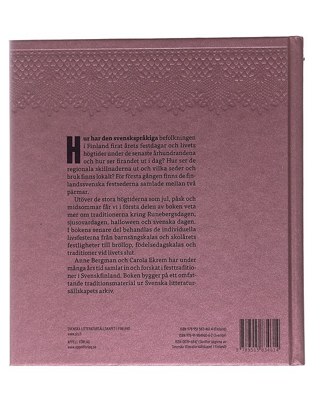 Stora finlandssvenska festboken - Bergman, Anne - Tietokirjat ja oppaat - 10105491701 - 1