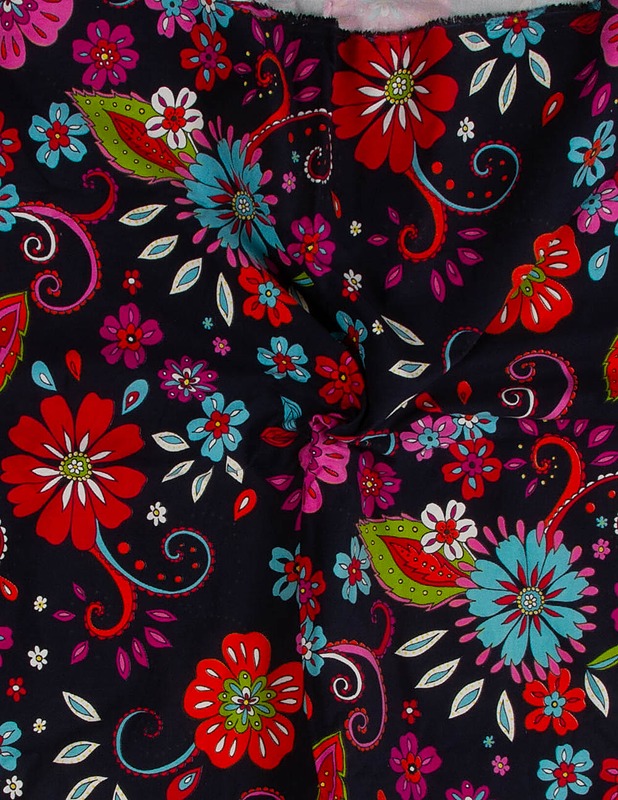 Ohut puuvillasamettikangas, 150 x 200 cm - Kankaat - 10105491702 - 1