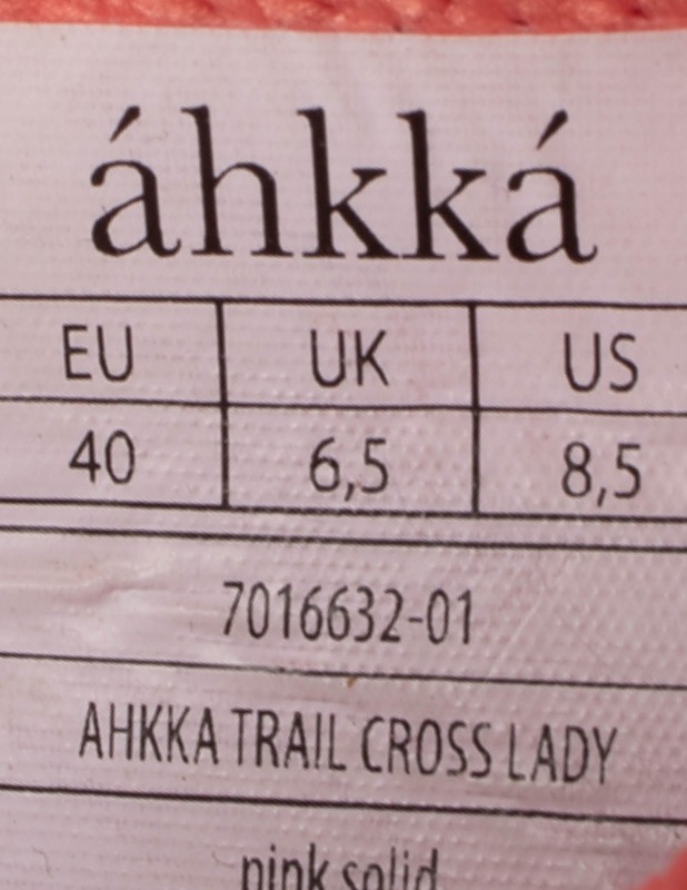 AHKKA Juoksukengät, 40 - Naisten kävelykengät ja tennarit - 10105491743 - 2
