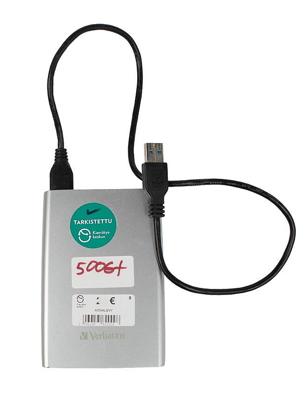 VERBATIM 53021 ulkoinen kovalevy - Tietokoneet - 10105491771 - 0