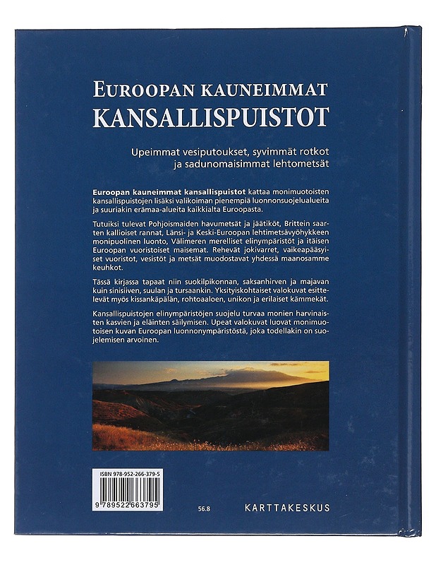 Euroopan kauneimmat kansallispuistot - van Leeuwen, Sanna - Tietokirjat ja oppaat - 10105491865 - 1