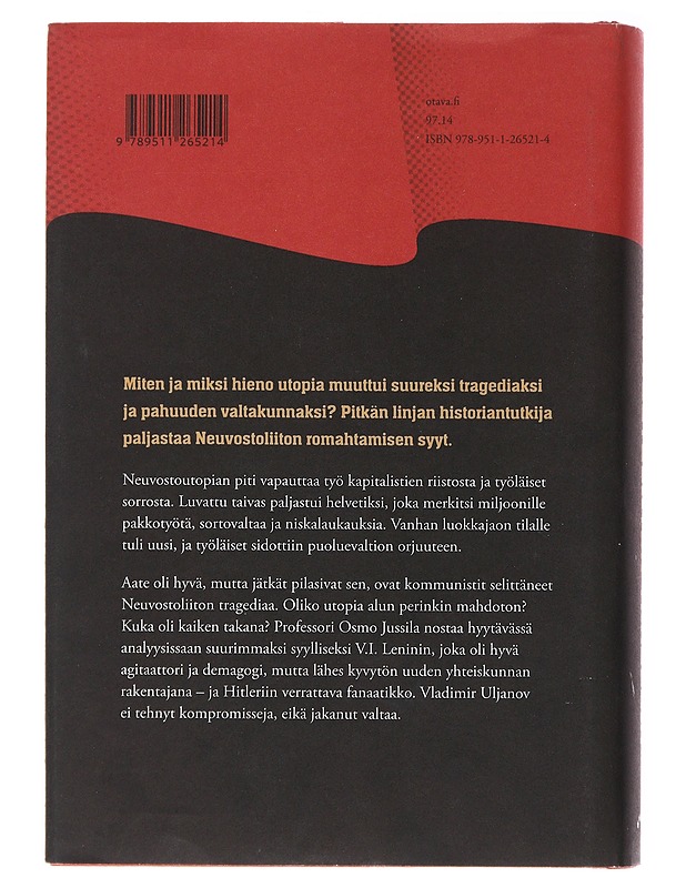 Neuvostoliiton Tragedia - Osmo Jussila - Historiakirjat - 10105491918 - 1