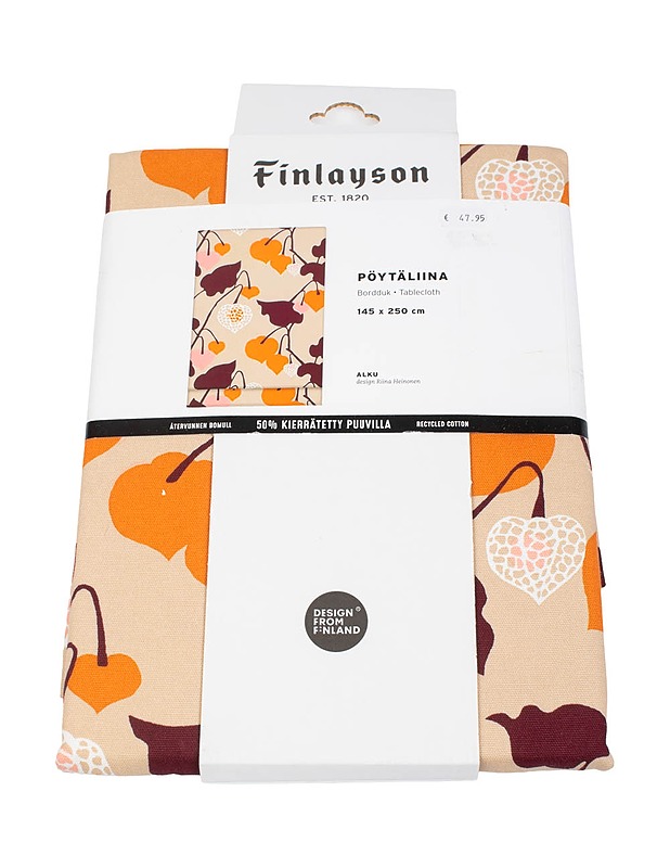 FINLAYSON Alku pöytäliina, 145x245 cm - Designsuosikit - 10105491924 - 0