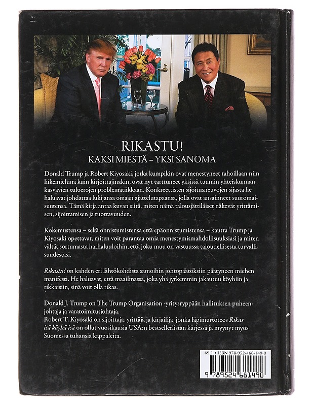 Rikastu! : kaksi miestä, yksi sanoma - Trump, Donald - Tietokirjat ja oppaat - 10105491927 - 1