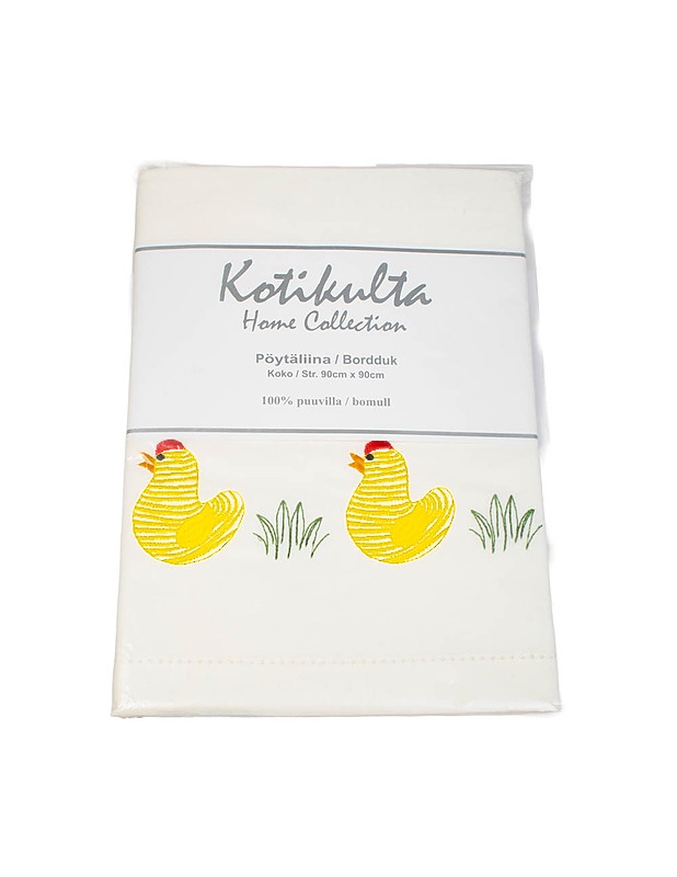 KOTIKULTA Home Collection pöytäliina, 90X90 cm - Pöytäliinat - 10105491962 - 0