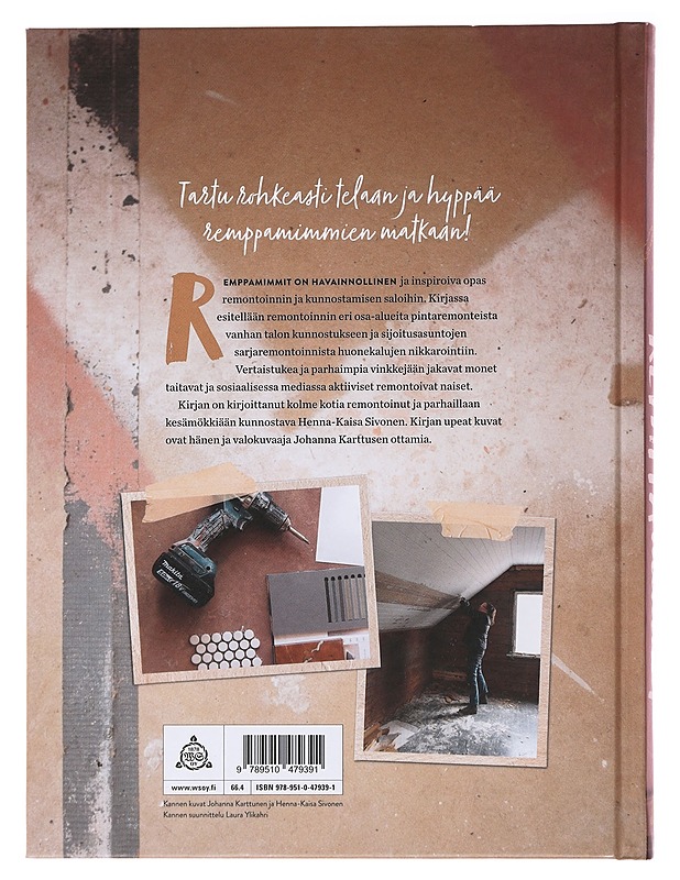 Remppamimmit maalaa, kunnosta, rappaa, flippaa - Sivonen, Henna-Kaisa - Tietokirjat ja oppaat - 10105491970 - 1