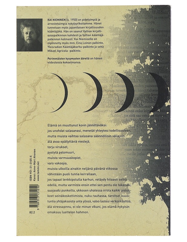 Perimmäisten kysymysten äärellä - Nieminen, Kai - Runot ja näytelmät - 10105491990 - 1