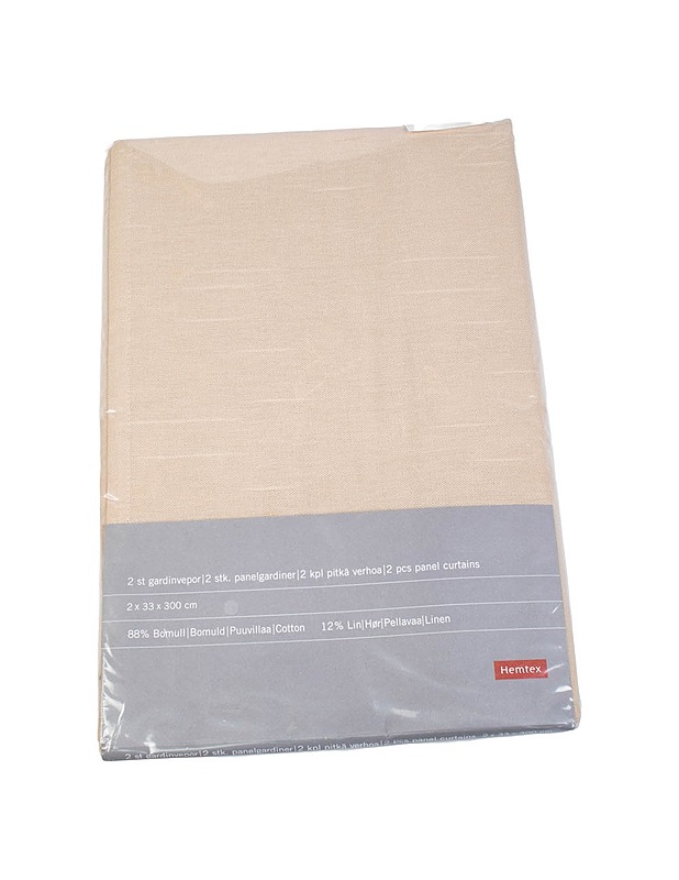 HEMTEX paneeliverho, 2 kpl  - Verhot ja kapat - 10105491995 - 0