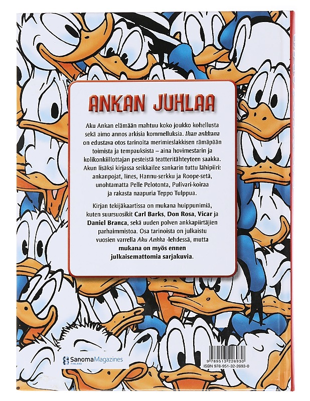 Ihan Ankkana : Aku Ankka 75 vuotta - Ahonen, Kirsi - Sarjakuvat - 10105492007 - 1