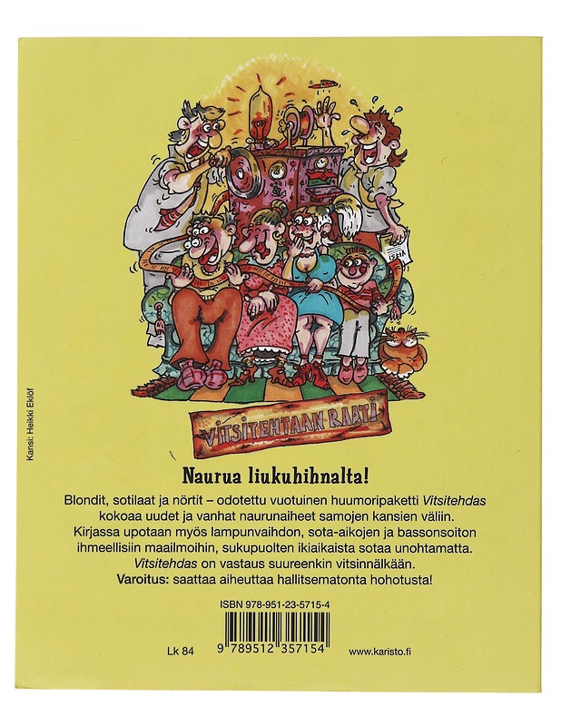 Vitsitehdas - Salin, Jiri - Runot ja näytelmät - 10105492017 - 1