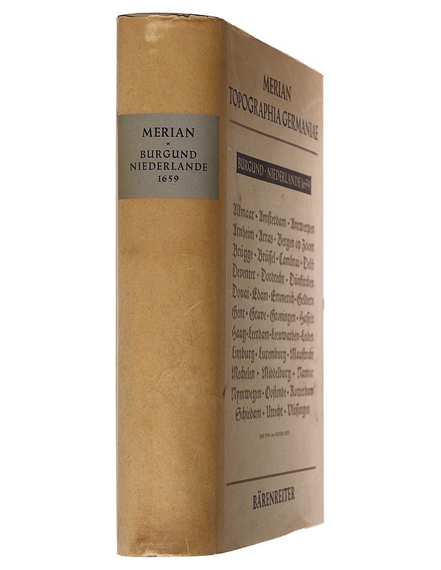 Topographia germaniae - Bärenreiter - Historiakirjat - 10105492061 - 1