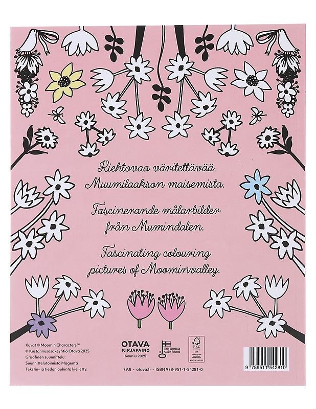MOOMIN : Värityskirja - Jansson, Tove - Lastenkirjat - 10105492069 - 1