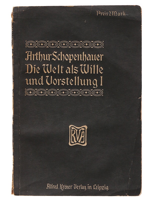 Die Welt als Wille und Vorstellung I - Schopenhauer, Arthur - Harrastekirjat - 10105492125 - 0
