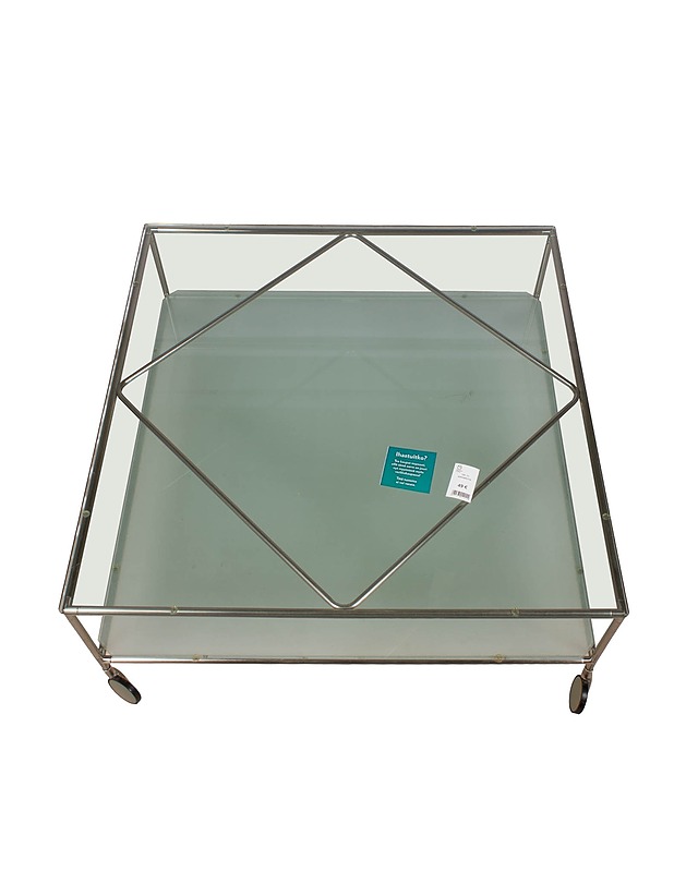 Iso lasinen sohvapöytä - Pöydät - 10105492175 - 4