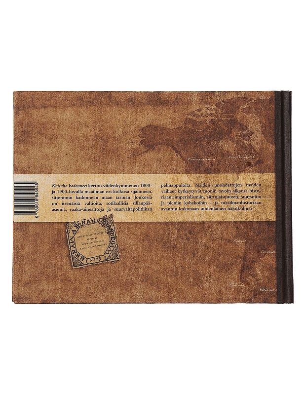 Kartalta kadonneet : 1800- ja 1900-luvun unohdetut maat - Berge, Bjørn - Historiakirjat - 10105492182 - 1