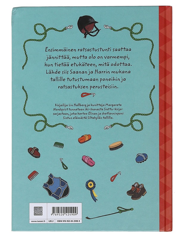 Aloita ratsastus Sintun kanssa : tallissa ja ratsailla - Hallberg, Lin - Lastenkirjat - 10105492223 - 1