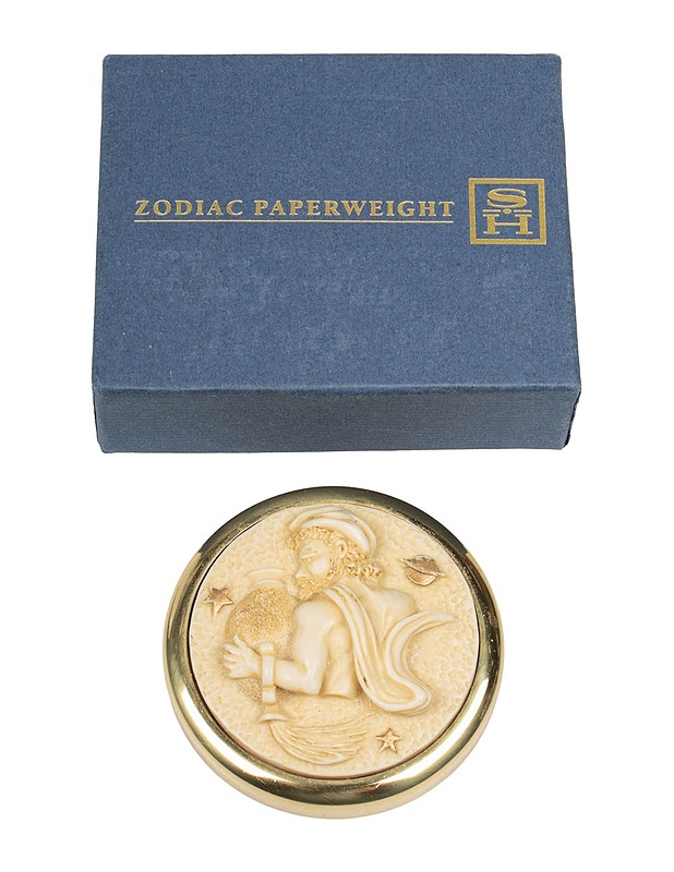 STUART HOUGHTON Zodiac paperipaino - Muut sisustustavarat - 10105492245 - 0
