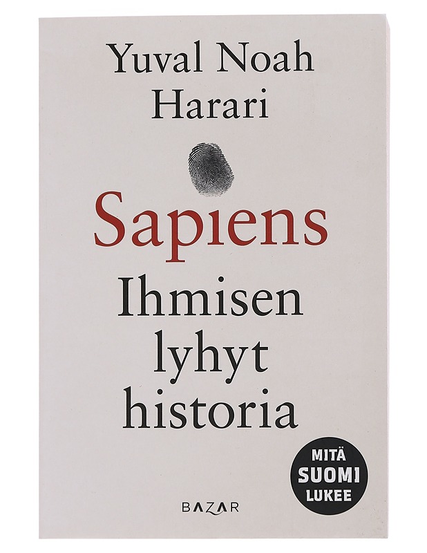 Sapiens : ihmisen lyhyt historia - Harari, Yuval Noah - Kirja lahjaksi - 10105492243 - 0