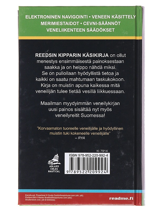 Kipparin käsikirja : moottoriveneilijöille ja purjehtijoille - Pearson, Malcolm - Tietokirjat ja oppaat - 10105492259 - 1