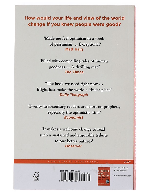 Humankind : a hopeful history - Bregman, Rutger - Historiakirjat - 10105492334 - 1