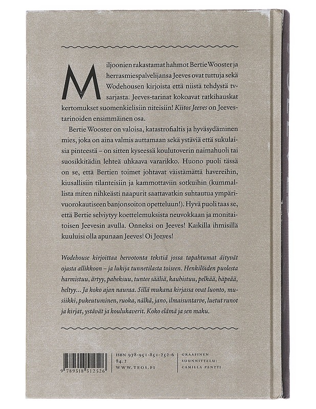 Kiitos, Jeeves - Wodehouse, P. G. - Romaanit ja novellit - 10105492349 - 1