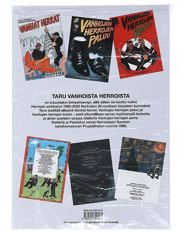 Taru vanhoista herroista : kaikki sarjat 1982-2002 - Heikkilä, Pauli - Sarjakuvat - 10105492370 - 1