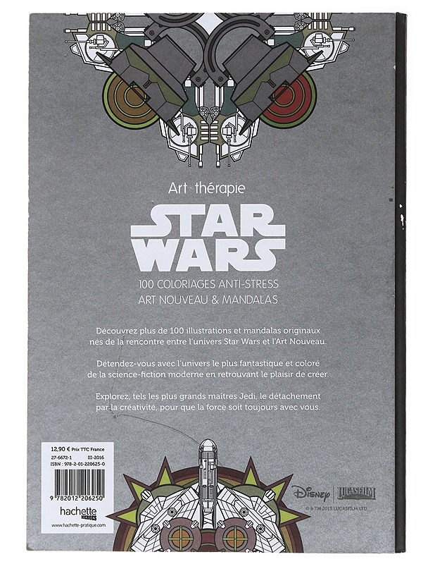 Art Thérapie: Star Wars - Harrastekirjat - 10105492383 - 1