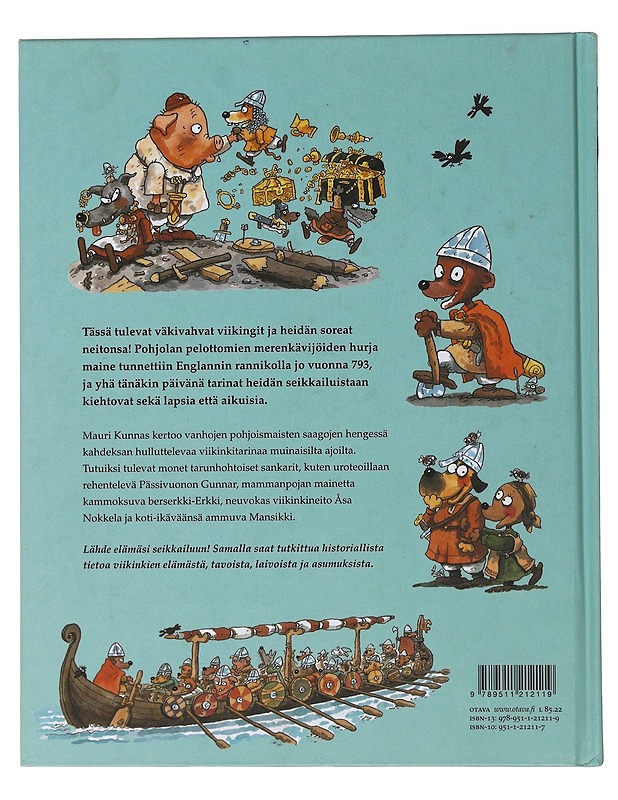 Viikingit tulevat! - Kunnas, Mauri - Lastenkirjat - 10105492391 - 1