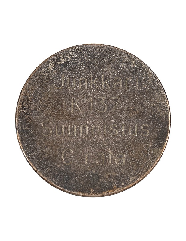 RUK Oppilaskunta - Junkkari K 137 C-rata mitali - Koriste-esineet - 10105492430 - 1