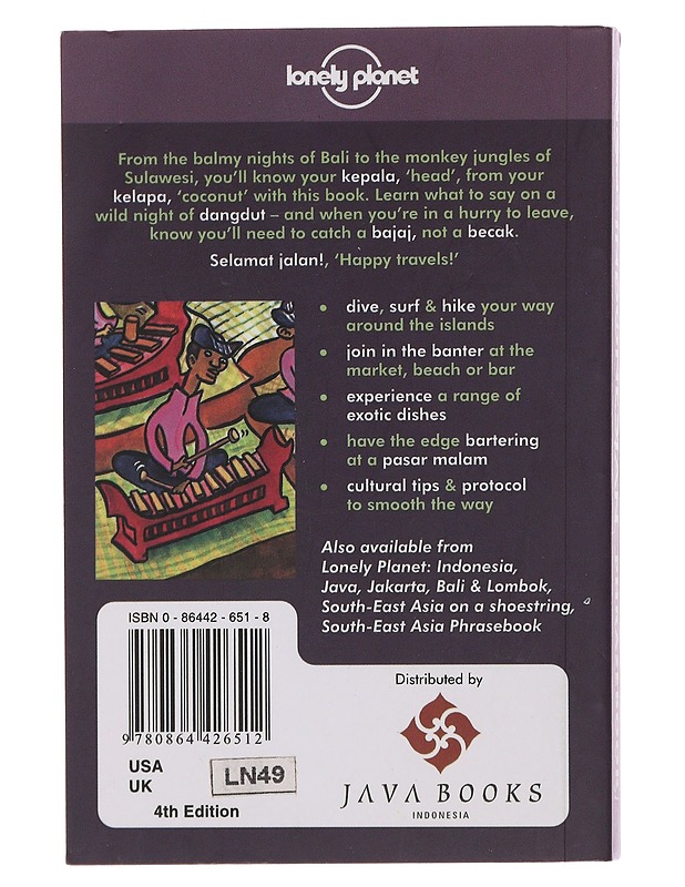 Indonesian phrasebook: with two way dictonary - Patrick Witton - Matkaoppaat ja sanakirjat - 10105492431 - 1