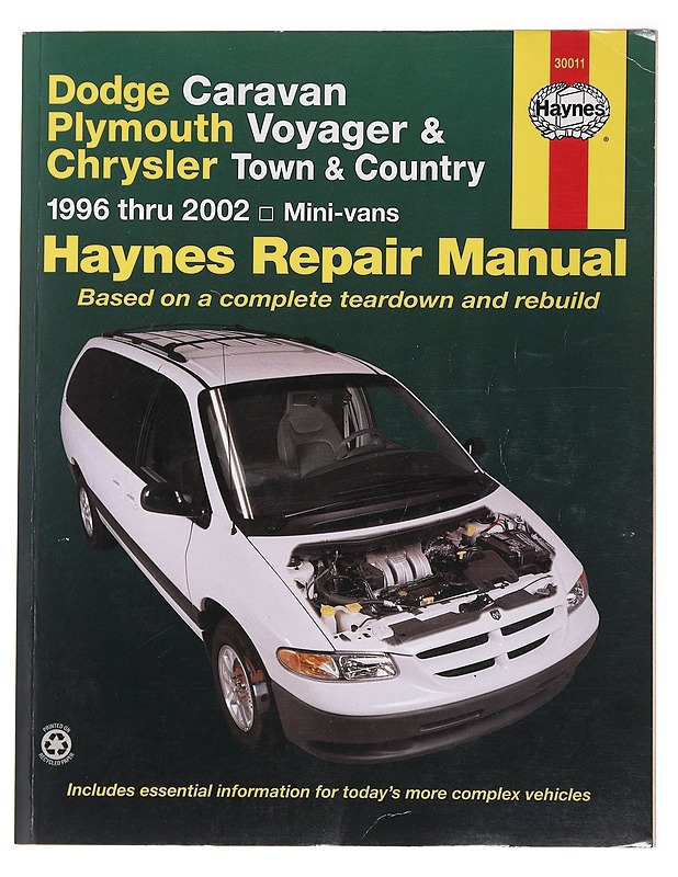 Dodge Caravan Plymouth Voyager & Chrysler Town & Country : Automotive repair manual : 1996 thru 2002 : mini-vans - Le Doux, Alan - Tietokirjat ja oppaat - 10105492428 - 0