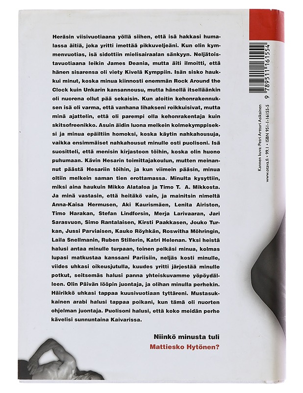 Rinnanympärys 106 - Mattiesko Hytönen - Elämäkerrat ja muistelmat - 10105492449 - 1