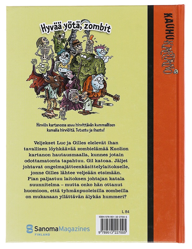 Hyvää yötä, zombit - Martin, Paul - Lastenkirjat - 10105492466 - 1