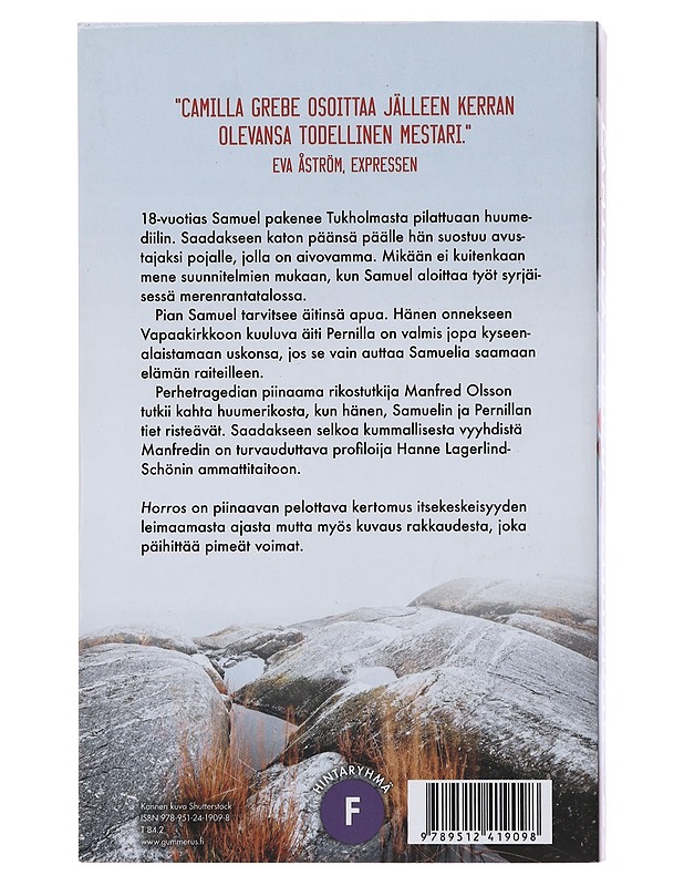 Horros - Grebe, Camilla - Jännitys ja dekkarit - 10105492502 - 1