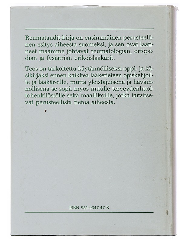 Reumataudit - Essen, Robert von - Tietokirjat ja oppaat - 10105492505 - 1