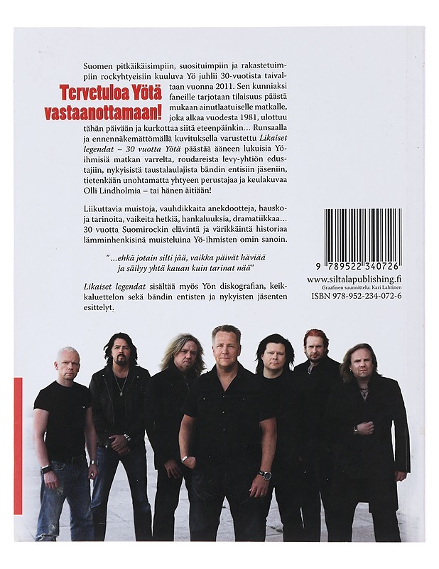 Likaiset legendat : 30 vuotta Yötä - Rantanen, Ilpo - Elämäkerrat ja muistelmat - 10105492526 - 1