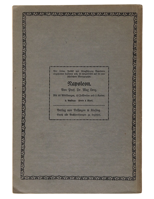 bolksbudger der geididte: Napoleon 1 - Don Walter o. Bremen - Historiakirjat - 10105492528 - 1