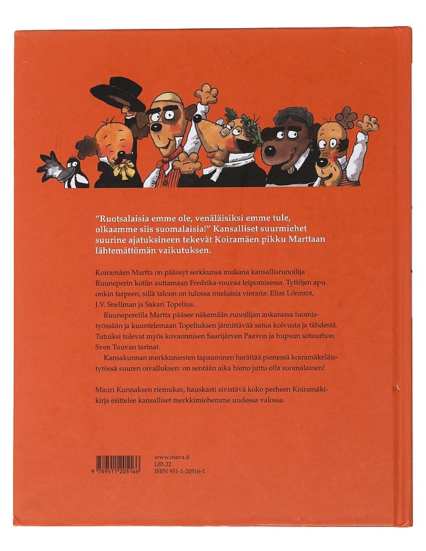 Koiramäen Martta ja Ruuneperi - Kunnas, Mauri - Lastenkirjat - 10105492548 - 1