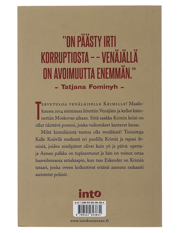 Krim on meidän : imperiumin paluu - Kalle Kniivilä - Historiakirjat - 10105492576 - 1