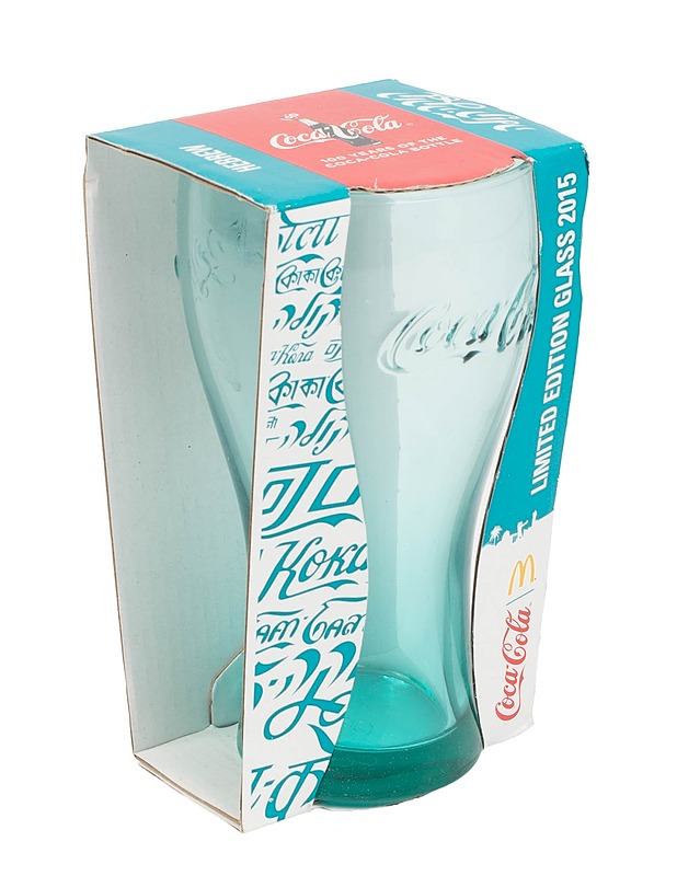 MCDONALD'S Coca-Cola Limited Edition 2015 Hebrew lasi - Lasit - 10105492577 - 0