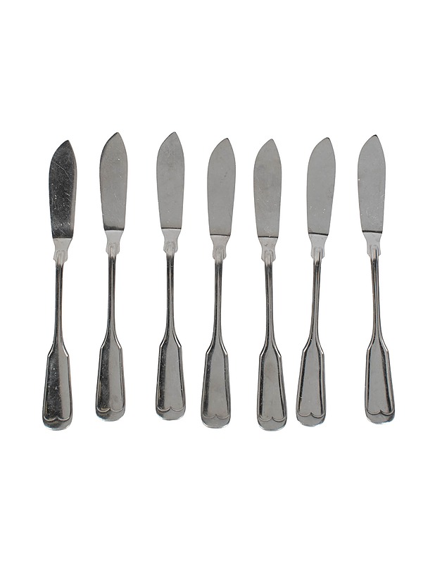 E. AHLSTRÖM Ambassadeur kalaveisi, 7 kpl - Aterimet - 10105492615 - 0