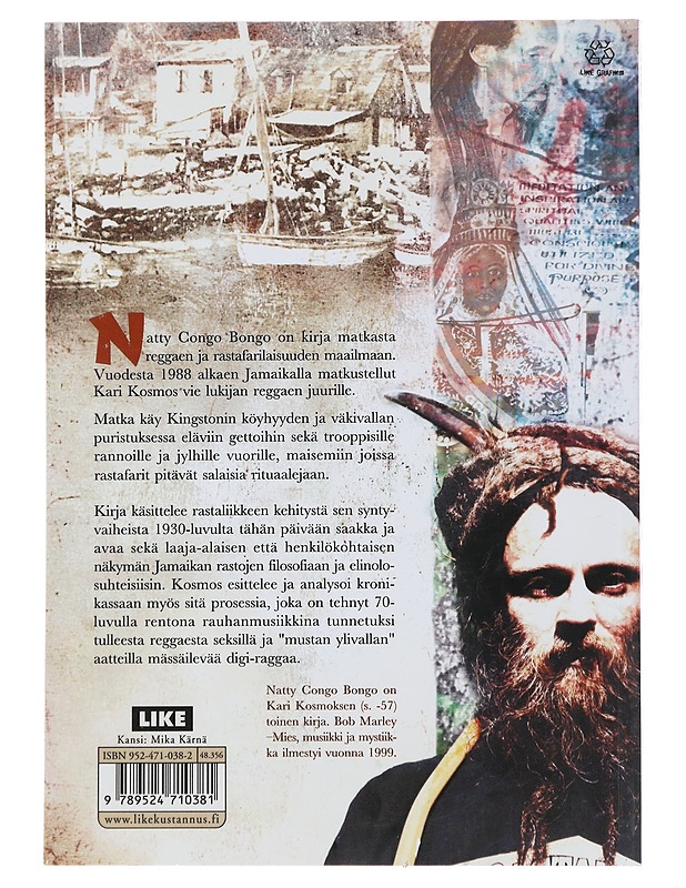 Natty Congo Bongo : juurijuttuja Jamaikalta - Kari Kosmos - Historiakirjat - 10105492629 - 1