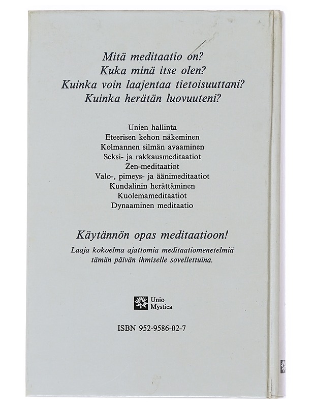 Meditaatio : ainoa tie vapauteen - Osho - Tietokirjat ja oppaat - 10105492651 - 1